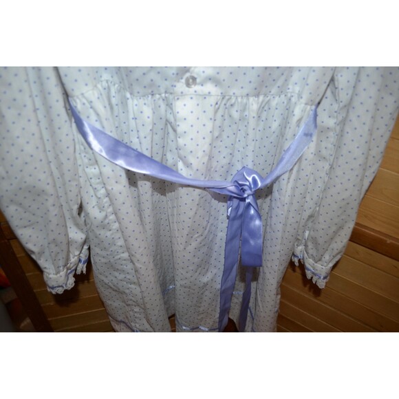 Polly Flinders Smocked Ruffles and Polka Dots Dress Vintage - Picture 4 of 5